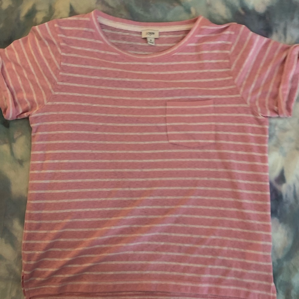 Pink Striped T-Shirt